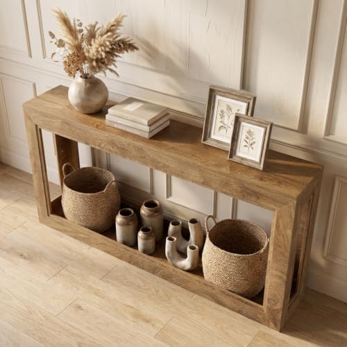 LITTLE TREE 63" Console Tables, Long Entryway Table, Modern Sofa Tables - Image 6