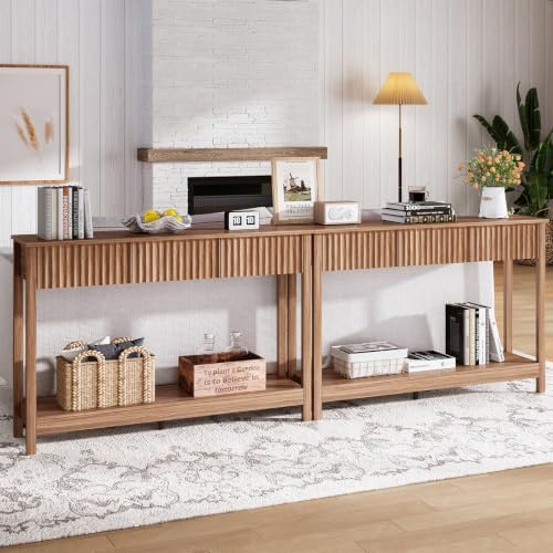 Treocho 47" Fluted Console Table - Image 5