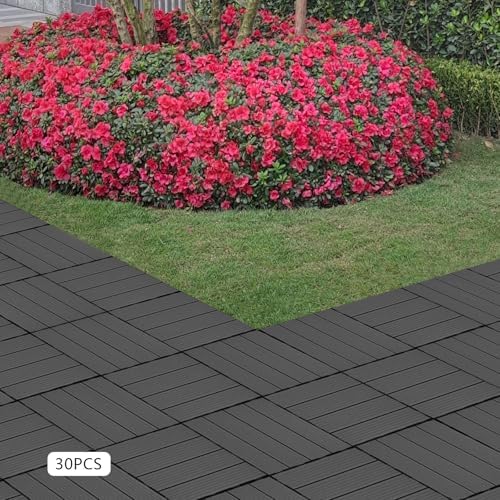 30Pcs Deck Tiles, Patio Flooring - Image 3