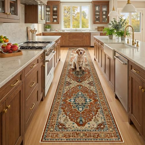 RELEANY Washable Area Rug, Runner 2'x10' by RELEANY