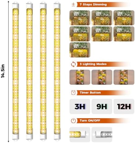 Bamworld Plant Stand with Grow Lights - Image 4