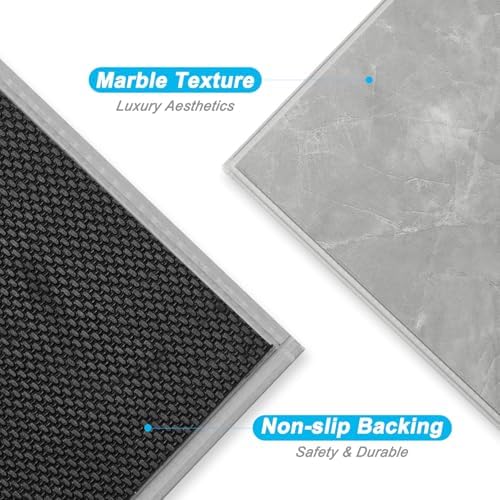 Art3d Marble Textured Click-Lock SPC Floor Tiles - Image 4