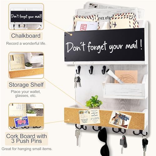 Mail Organizer Wall Mounted - Image 4