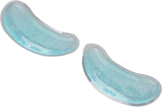 Asixxsix Gel Ice Pack, Reusable Cooling Eye Pads, Hot Cold Compress Leakage Proof Portable Soft and Skin Friendly Under Eye Patches for Dark Circles and Puffiness, Eye Relax