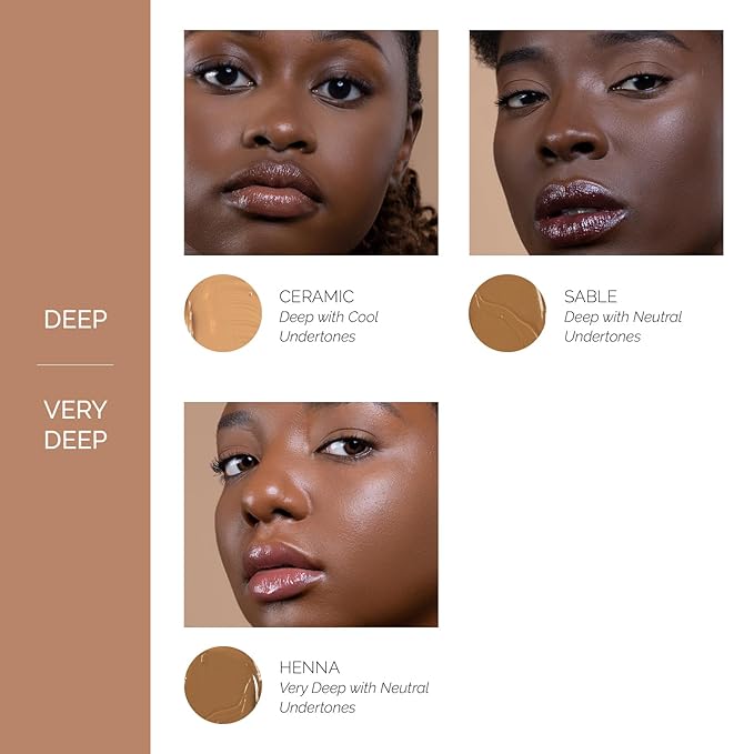 OFIR Perfected Weightless Concealer | Porous Coverage Blends for Smooth Finish | Covers Dark Circles Vegan Concealer | Botanical Formula Soothes Redness & Dullness |Ceramic - Deep Cool 0.27 OZ