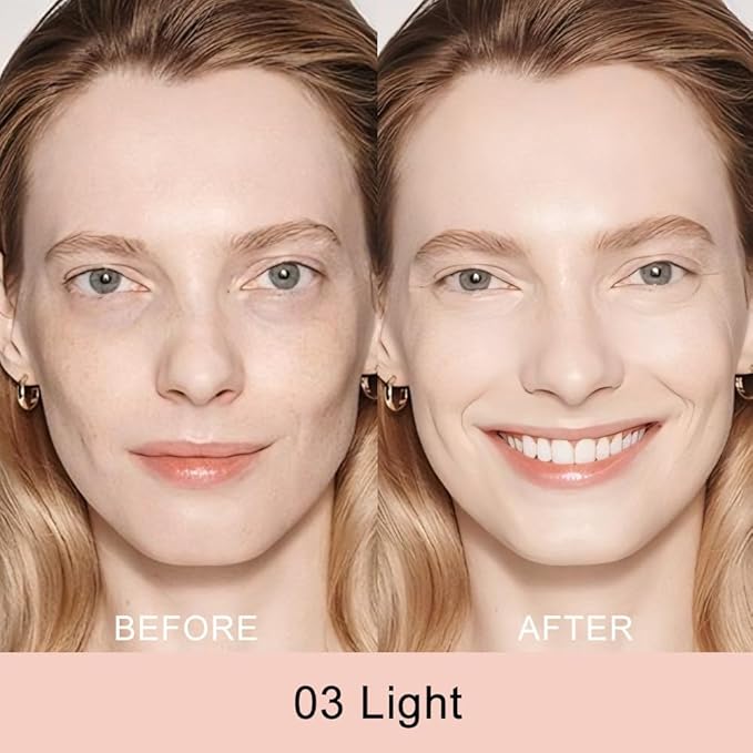 Kaely Color Correcting Concealer,Cream Pot Concealer Full Coverage,under Eye Concealer Palette for Conceals Dark Circles,Waterproof Foundation Face Makeup,02 Fair