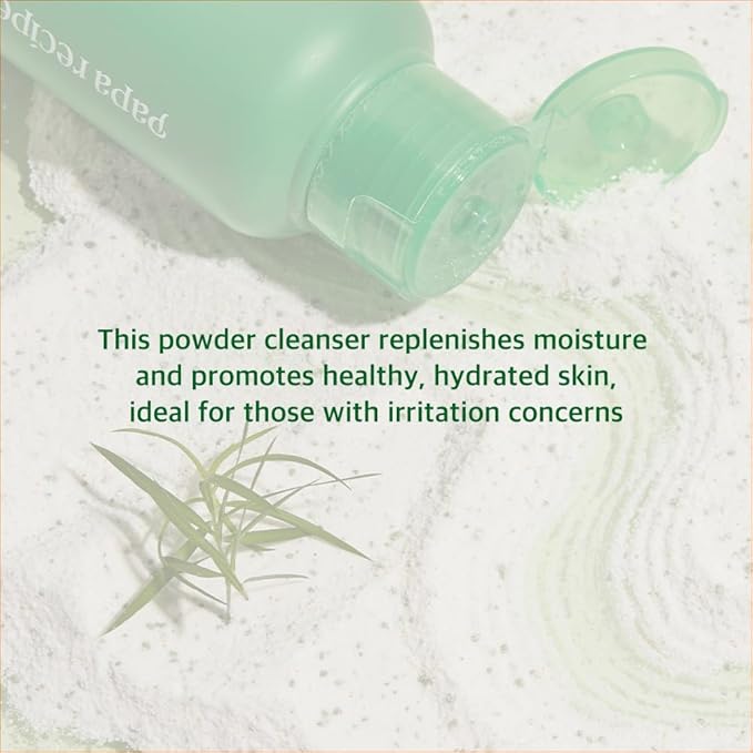 Papa Recipe Tea Tree Control Enzyme Powder Cleanser - Soft Exfoliating Facial Wash for Sensitive Skin (50g, 1.72oz) - Korean Skincare for Soothing, Balancing skin's moisture and oil level