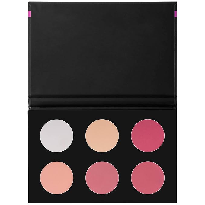 SHANY Cosmetics Shimmer & Matte Blush/Highlighter Face Palette - Layer 4 - Refill For The 6 Layer Mini Masterpiece Collection Makeup Set, Highlighter