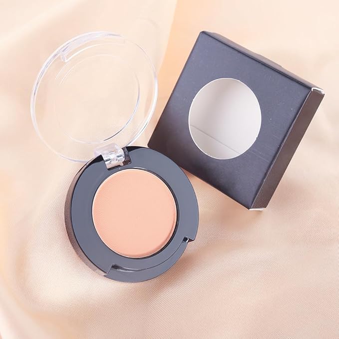 Monochrome Matte Eyeshadow Makeup Palette, Highly Pigmented Nude Eyeshadow Palette, Matte Pressed Powder Eyeshadow Makeup, Single Vegan Eye Shadow, Daily Evening Women Girls Eyes shadow Gift 8#