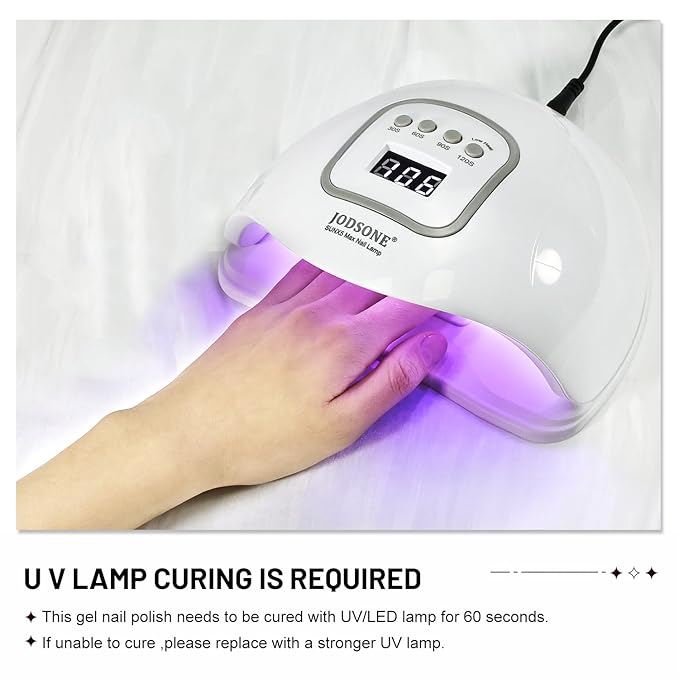 JODSONE 2Pcs 16.5ml Builder Gel Builder Nail Polish for Thickening Strengthener Building Extension and Keep The Nail Art Effect for A Longer Time and Nail Art Design Gift for Women