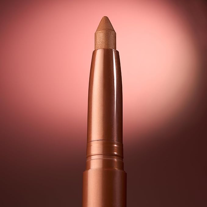 LAURA GELLER NEW YORK Kajal Longwear Kohl Eyeliner Pencil - Smoky Taupe Kohl - Caffeine and Vitamin E - Smooth & Blendable Liner - Built-In Sharpener