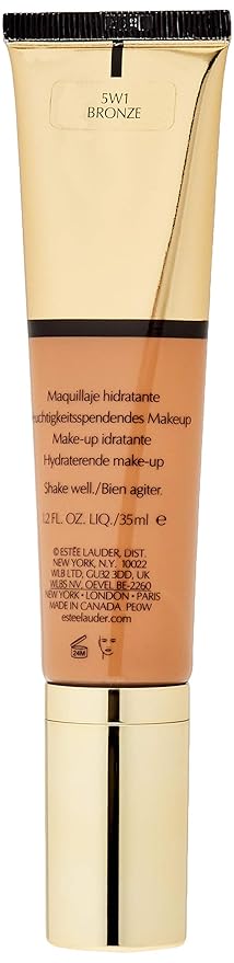 Estée Lauder Futurist Hydra Rescue Moisturizing Foundation SPF 45, 12 Hour Glow, 1.2 oz., 5W1 Bronze
