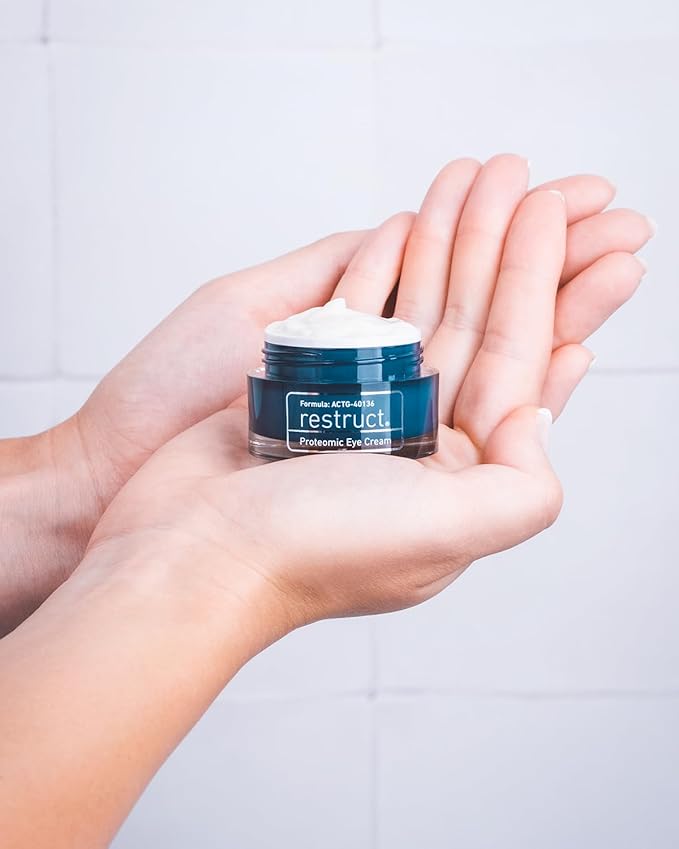 ILONA Restruct Proteomic Under Eye Cream | Proteoglycan Eye Cream Reestablishes Firmness and Smoothness | 0.5 oz