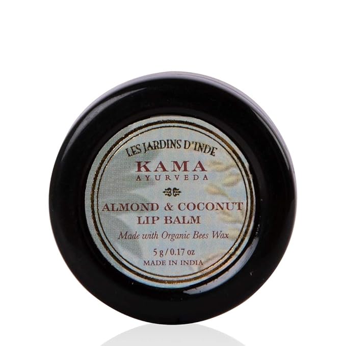 Kama Ayurveda Almond and Coconut Lip Balm, 5g