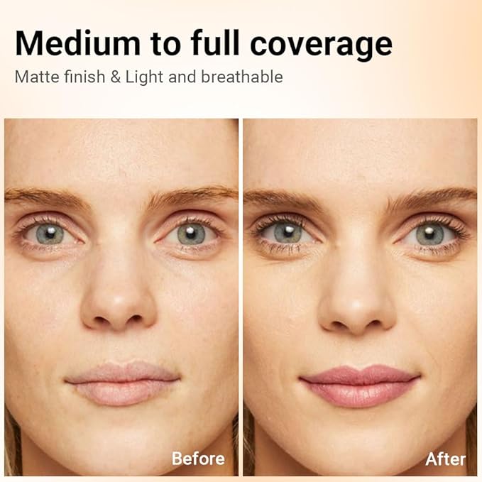 Pressed Matte Face Powder Makeup & Setting Powder for Poreless Wrinkle Blurring Contour Concealer Finishing,Lightweight,High Coverage,Shine Control, N.W 10g (01)