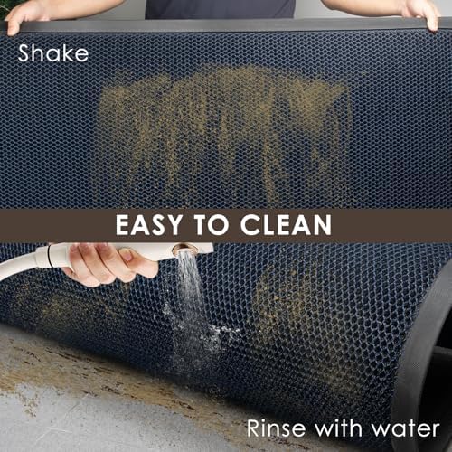Azadx Indoor Outdoor Door Mat 35"x 59" Doormat - Image 4