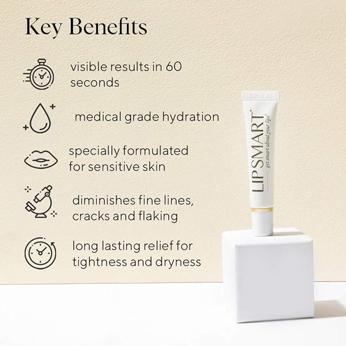 Ultra Hydrating Lip Treatment Moisturizer and Volumizer - Powerful Hydration for Dry Lips (3 Pack)