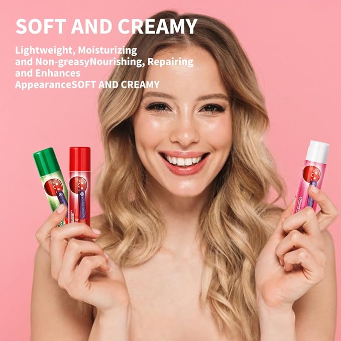 Lip Sleeping Mask Overnight Moisturizer Balm, Berry Lip Mask, Day and Night Repair Lip Balm for Improves Dryness Cracked, Moisturize Nourish Lip Scrubs Exfoliate Reduce Lip Lines (5pack)