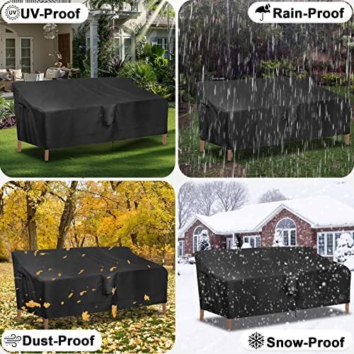 OutdoorLines Outdoor Waterproof Loveseat Couch Cover - Image 7
