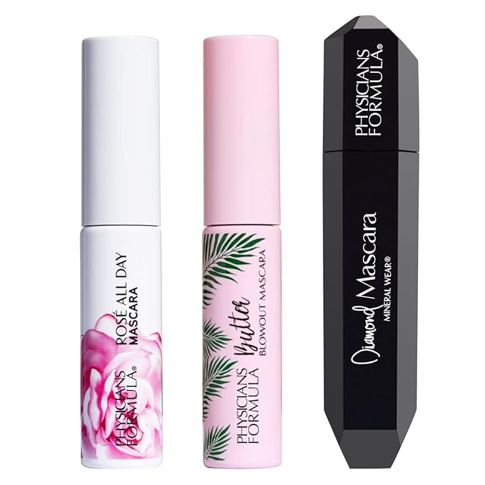 Physicians Formula Holiday Makeup Sets The Greatest Hits Diamond Collection | Mascara, Lip Plumper, Eyeshadow Christmas Gift