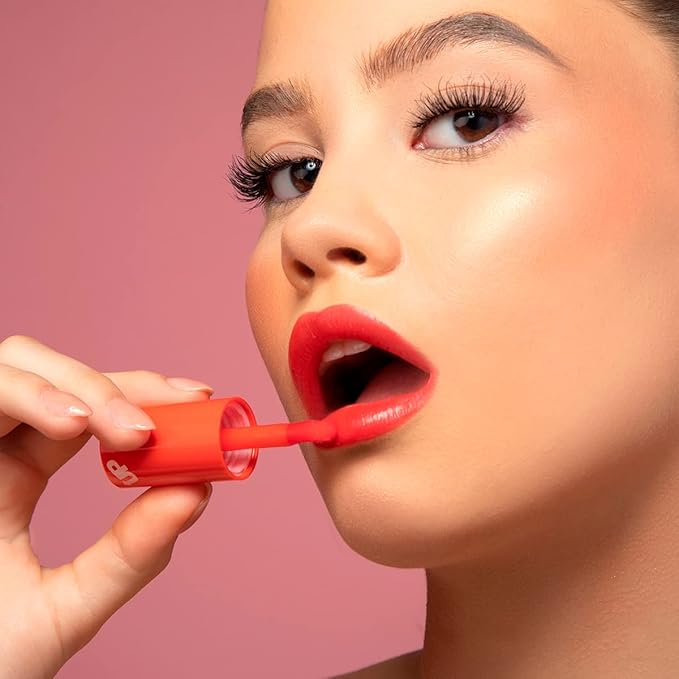 Kiss Lip Tint | Lip Tint Stain | Lip | Long-lasting lip tint | Non-transferable | Intense colours | Natural effect | Lips | Eyes and Cheeks | Non-drying | Color Blossom