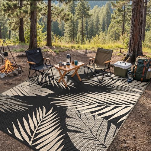 GENIMO Outdoor Rug, Waterproof Plastic Rugs - Image 5