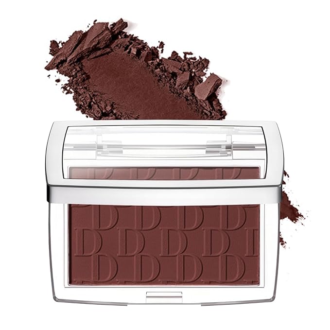 Embossed Blush, Palette Pink Dark Powder Blush Palette