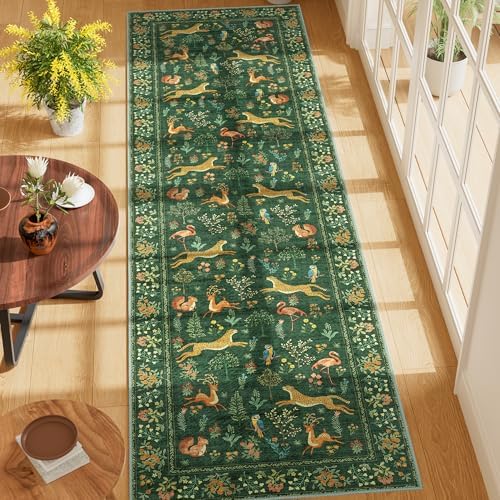 DUKINO 2x7 Runner Rug for Hallway, Washable Kitchen Rugs Non Slip - Image 3