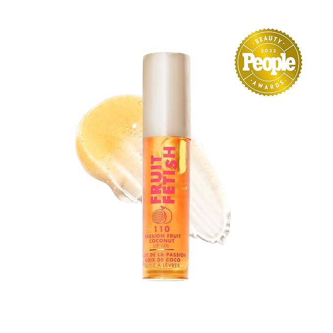 Milani Lip Oil with Vitamin E for Instant Hydration, Fruit Extract Infused Lip Treatment and Moisturizing Lip Gloss - Passionfruit Coconut