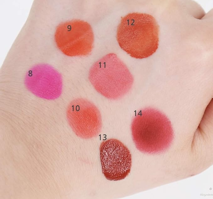 PASSIONCAT Long Lasting Lip Stain for Lips and Cheek Tint | High Pigment Color | lightweight Matte Finish | Weightless | Full Coverage | Twist Velvet Tint #10 (No.10)