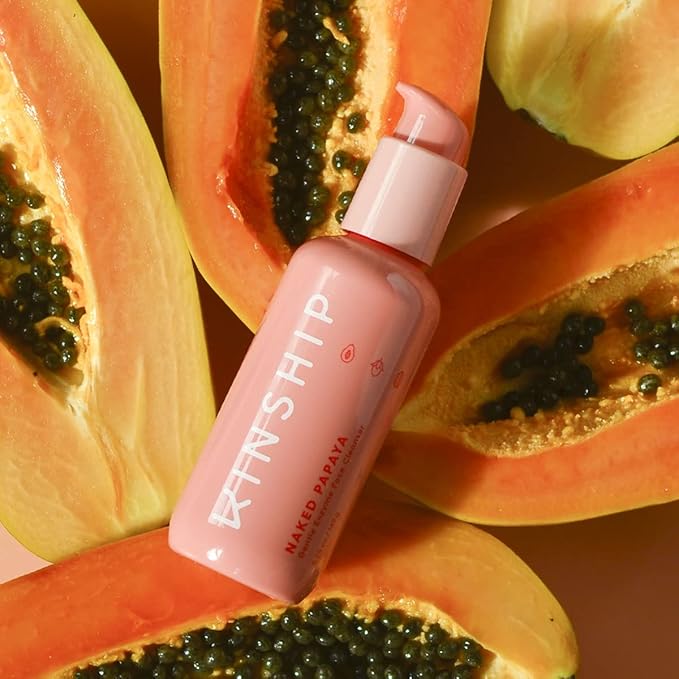 Kinship Naked Papaya Hydrating Gentle Cleanser | Natural Cream Face Wash | Vitamin E, Jojoba Oil Facial Cleanser | Makeup Remover | Sensitive Skin Care (5.25 Oz)