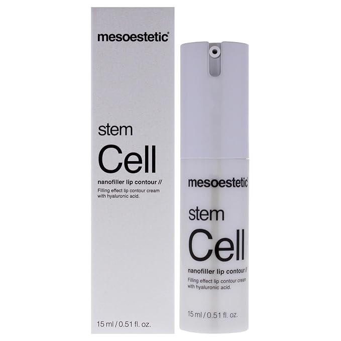 Mesoestetic Stem Cell Nanofiller Lip Contour for Unisex - 0.5 oz Cream