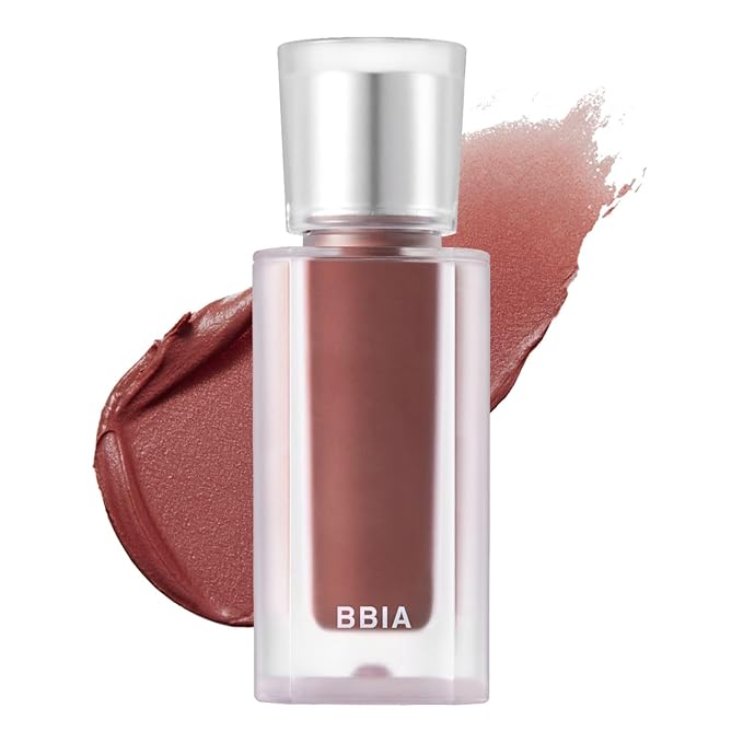 BBIA Last Velvet Tint NEW - Soft Creamy Matte Finish Lip Stain, Blur Effect & Velvety Texture, Long-Lasting, High Pigment, Non-Drying, Vegan, Korean Lip Makeup (V36 FEIGN COOL, Pack of 1)