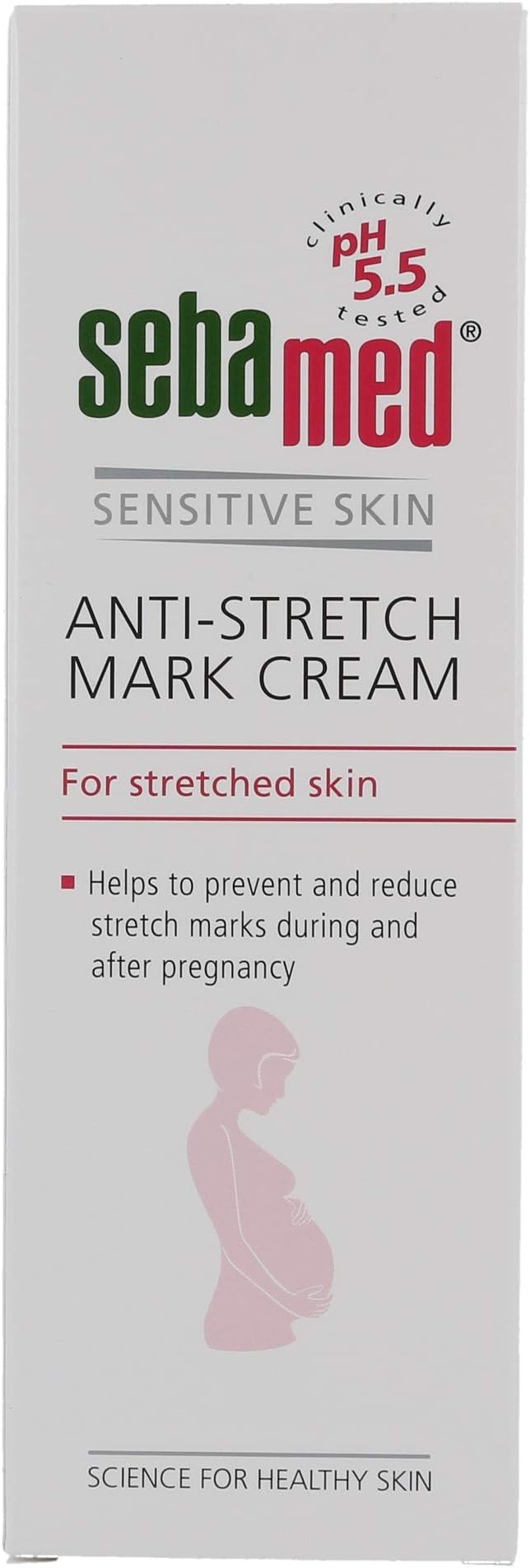 Sebamed Anti-Stretch Mark Cream Stretch Mark Cream - for Pregnancy Stretch Mark & Prevention Oil - Stretch Mark Removal Cream for Pregnant Women, Mothers - Safe for All Ages & Skin Types