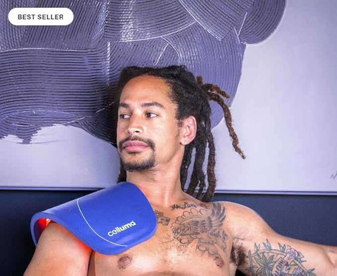 Celluma Restore S2 with Rechargeable Battery Option | The Ultimate Red Light Therapy Device with FDA-Cleared Hair Regrowth, Anti-Wrinkles, and Pain Relief Settings