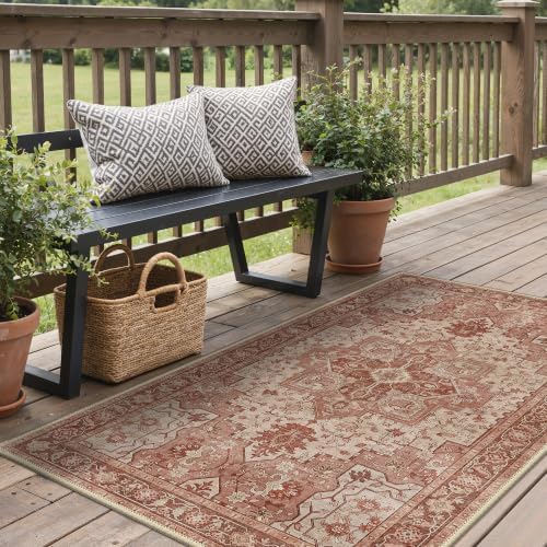 GENIMO Indoor Outdoor Rug, Washable - Image 4