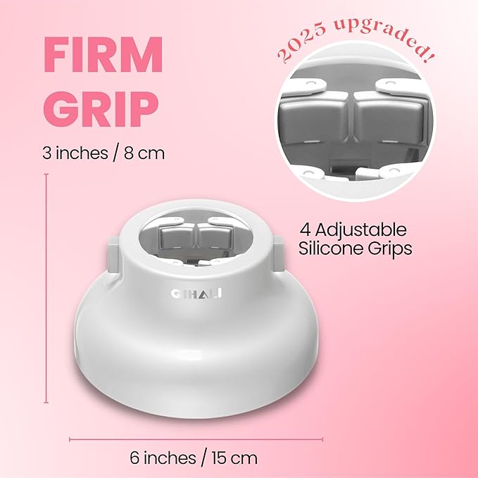 Universal Hair Diffuser “Super Sturdy” 1.7 Inch to 2.6 Inch for Natural Curly and Wavy Hair, Hair Dryer Attachment (Gold)