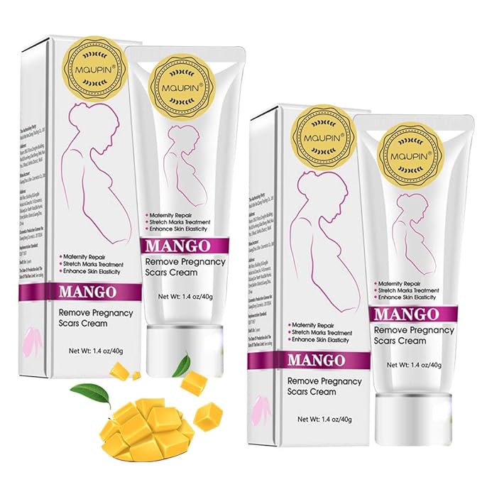 RtopR Mango Stretch Marks and Scar Cream -Stretch Marks and Scar Removal Cream for Pregnancy - Best Body Moisturizer-80g