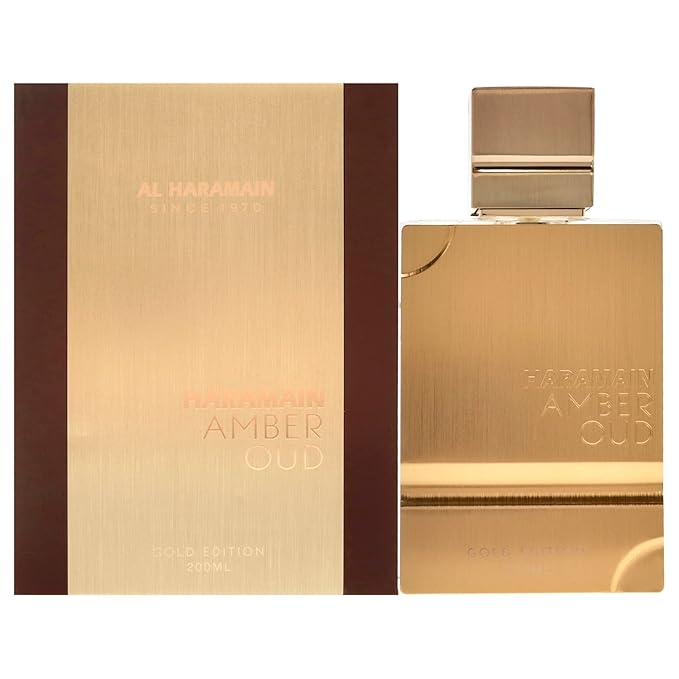 Al Haramain Amber Oud - Gold Edition - Cologne for Men and Women - Woody, Vanilla, Musk Fragrances - Long Lasting Perfume for Men and Women - 6.7 oz