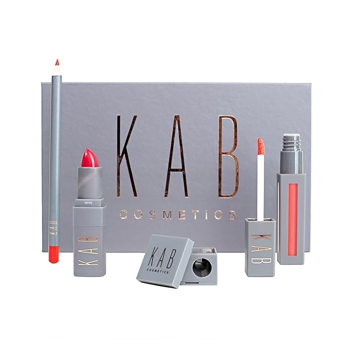 KAB Cosmetics Lip Kit (Cherry Pie)