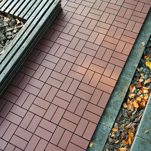 Deck Tiles for Outdoor, Plastic Outdoor Flooring Tiles, Kitchen Non Slip - Image 2