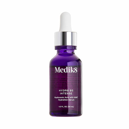 Medik8 Hydr8 B5 Intense - Hyaluronic Acid Serum - Moisturizing and Antioxidant Serum for Face - Smooths Fine Lines and Wrinkles - Vegan - 1.0 oz