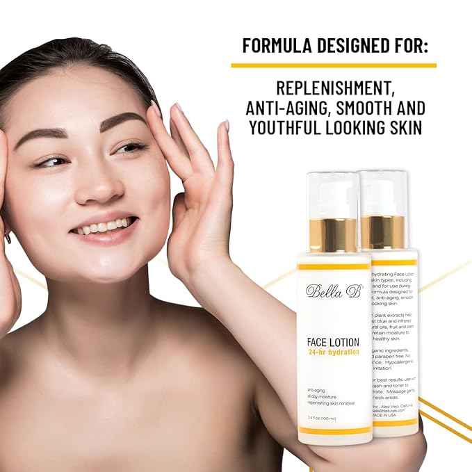 Bella B Gift Set - Face Wash 4.1oz and Face Lotion 3.4oz