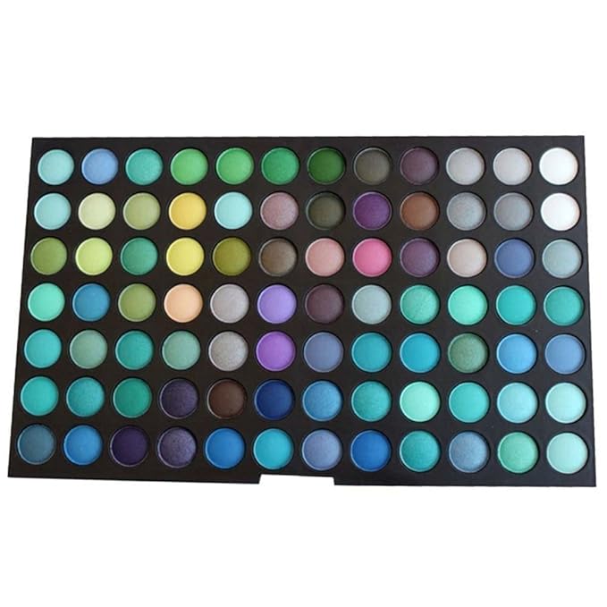 Pro 252 Colors Eyeshadow Makeup Palette Cosmetic Contouring Kit Holiday Makeup Gift Set | Full Makeup Kit for Women Essential Starter Bundle- Ideal for Professional and Daily Use