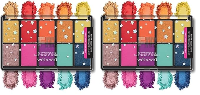 wet n wild Fantasy Makers Halloween 10 Pan Palette Boogie Nights (Pack of 2)