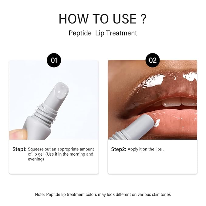 Glow Lip Balm, Hydrating Moisturizing Lip Balm for Dry Cracked Lips, Sheer Tint Color, Shiny Glossy, Long Lasting Lip Moisturizer Nourishing Lip Care Lip Repair Gel Peptide Lip Treatment ChapStick-02#