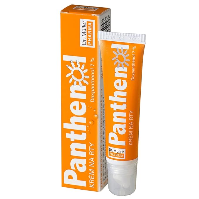 Panthenol Lip Cream, Hydrates and Protects Lips From Dryness, Leaves Lips Soft and Smooth, 0.34 Fl oz