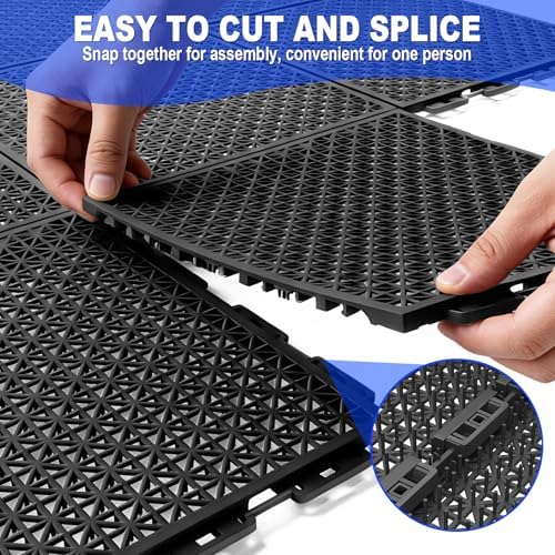 16 PCS Modular Interlocking Cushion Interlocking Floor Tiles - Image 6