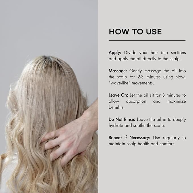 PREVIA Dry Scalp Massage Oil | Extra Life - The Virtuous Scalp Ritual | Soothing & Calming for Dry Scalp | Hydrating Treatment with Arnica Chamomile, & Calendula | Rebalances Lipid Layer | 3.38 Floz