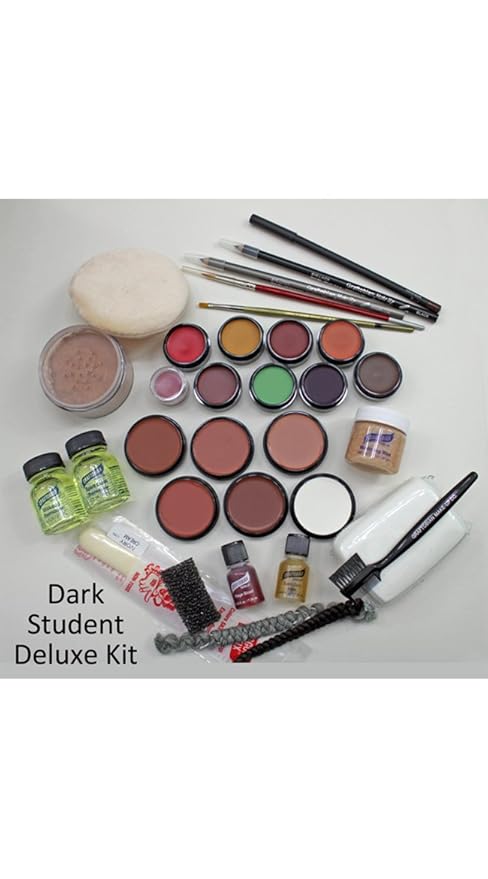 Graftobian Student Theatrical Makeup Kit Deluxe - Medium/Olive